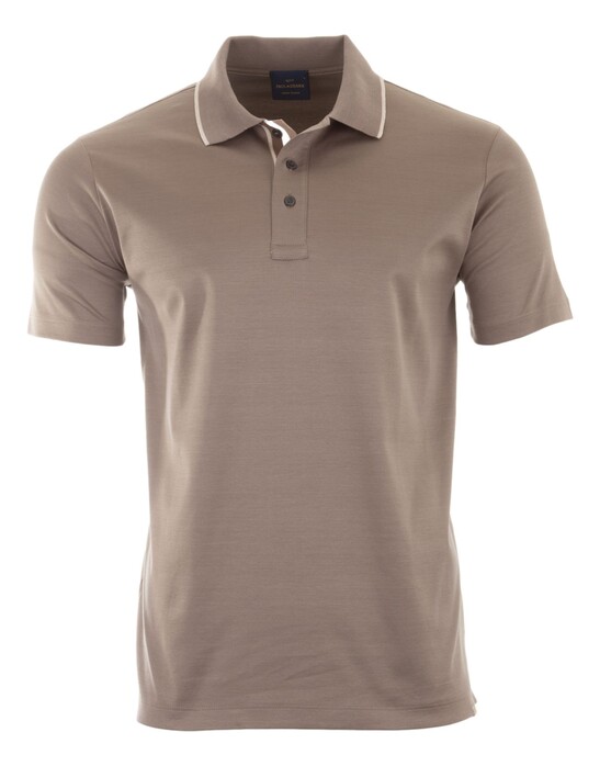 Paul & Shark Aqua Touch Soft Cotton Interlock Polo Morel