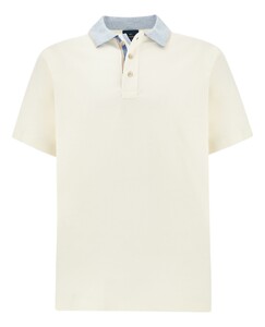 Paul & Shark Aqua Touch Soft Cotton Interlock Poloshirt Blanc De Blanc