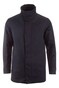 Paul & Shark Carcoat Save the Sea with Leather Details and Shark Fin Jack Dark Evening Blue