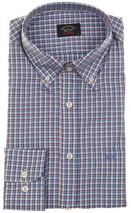 Paul & Shark Compact Check Twill Shirt Multicolor