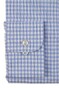 Paul & Shark Cotton Oxford Check Shirt Overhemd Wit-Licht Blauw
