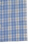 Paul & Shark Cotton poplin Check Overhemd Blauw-Zand