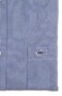 Paul & Shark Cotton Poplin Hairline Shirt Overhemd Wit - Licht Blauw