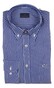 Paul & Shark Cotton Poplin Stripe Shirt Overhemd Kobalt Blauw - Wit
