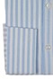 Paul & Shark Cotton Poplin Stripe Shirt Overhemd Licht Blauw