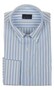 Paul & Shark Cotton Poplin Stripe Shirt Overhemd Licht Blauw