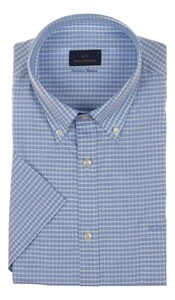 Paul & Shark Cotton Summer Breeze Overhemd Licht Blauw