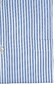 Paul & Shark Cotton Twill 2-Tone Stripe Overhemd Blauw-Blauw