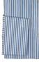 Paul & Shark Cotton Twill 2-Tone Stripe Overhemd Blauw-Blauw