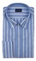 Paul & Shark Cotton Twill Stripe Shirt Overhemd Blauw-Wit