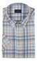 Paul & Shark Cotton Zephir Check Shirt Overhemd Blauw-Beige