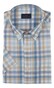 Paul & Shark Cotton Zephir Check Shirt Overhemd Blauw-Beige