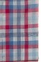 Paul & Shark Cotton Zephir Check Shirt Overhemd Blauw-Fuchsia