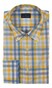 Paul & Shark Cotton Zephir Check Shirt Overhemd Wit - Licht Blauw