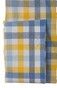 Paul & Shark Cotton Zephir Check Shirt Overhemd Wit - Licht Blauw