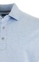 Paul & Shark Embroidered Fin Silver Mercerised Jersey Polo Hemelsblauw