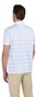 Paul & Shark Fine Piqué Cotton Polo Shirt Linen Details Wit-Blauw