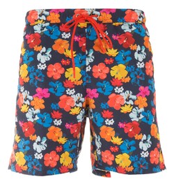 Paul & Shark Floral Print Swim Short Multicolor