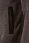 Paul & Shark Full Zip Corduroy Contrasts Vest Midden Grijs