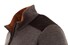 Paul & Shark Full Zip Corduroy Contrasts Vest Midden Grijs