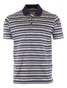 Paul & Shark Jersey Cotton Shaded Stripes Polo Multicolor