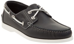 Paul & Shark Leather Deck Shoes Navy