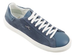 Paul & Shark Leather Sneakers Shoes Blue