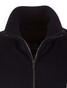 Paul & Shark Loropiana Cashmere Wool Full Zip Hybrid Jack Donker Blauw