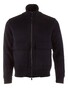 Paul & Shark Loropiana Cashmere Wool Full Zip Hybrid Jack Donker Blauw