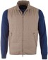 Paul & Shark Luxury Microfiber Quilted Body-Warmer Donker Zand
