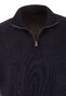 Paul & Shark Merino Ultrafine Wool Half Zip Trui Donker Blauw