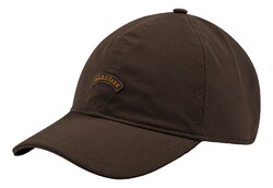 Paul & Shark Moon Badge Baseball Cap Brown Coffee