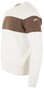 Paul & Shark Pima Block Crewneck Trui Off White