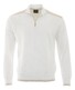 Paul & Shark Piuma Featherlight Cotton Half Zip Trui Blanc De Blanc