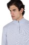 Paul & Shark Piuma Featherlight Cotton Half Zip Trui Skyride
