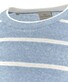 Paul & Shark Riviera Urukai Linen-Cotton Blend Crewneck Trui Blue Bonnet