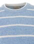 Paul & Shark Riviera Urukai Linen-Cotton Blend Crewneck Trui Blue Bonnet