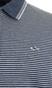 Paul & Shark Shark Badge Jaspe Cotton Pique Polo Shirt Ensign Blue