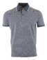 Paul & Shark Shark Badge Jaspe Cotton Pique Polo Shirt Ensign Blue