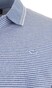 Paul & Shark Shark Badge Jaspe Cotton Pique Polo Shirt Forever Blue