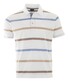 Paul & Shark Shark badge Jaspé Cotton Piqué Polo Wit