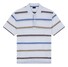 Paul & Shark Shark badge Jaspé Cotton Piqué Polo Wit