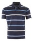 Paul & Shark Shark badge Jaspé Cotton Piqué Poloshirt Blue