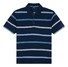 Paul & Shark Shark badge Jaspé Cotton Piqué Poloshirt Blue