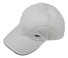 Paul & Shark Shark Badge Light Cotton Baseball Cap Wit