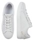 Paul & Shark Shark Icon Tumbled Leather Sneakers Schoenen Wit
