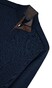 Paul & Shark Shark Tag Merino Extrafine Half Zip Trui Donker Blauw