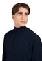 Paul & Shark Shark Tag Merino Extrafine Half Zip Trui Donker Blauw