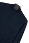 Paul & Shark Shark Tag Merino Extrafine Half Zip Trui Donker Blauw