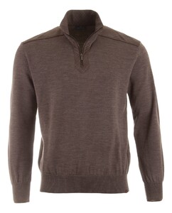 Paul & Shark Shark Tag Merino Extrafine Half Zip Trui Falcon